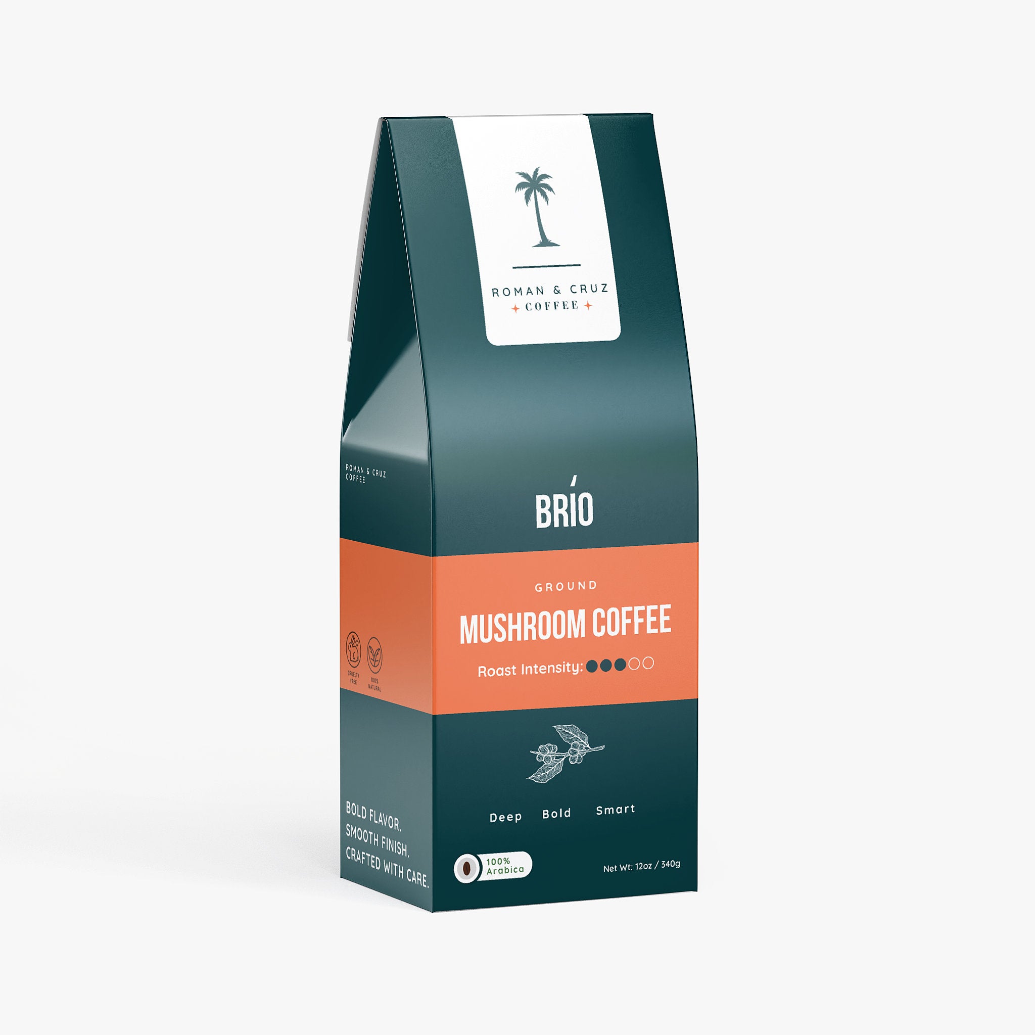 Brio! Mushroom Coffee (Medium Roast) – Roman & Cruz Coffee