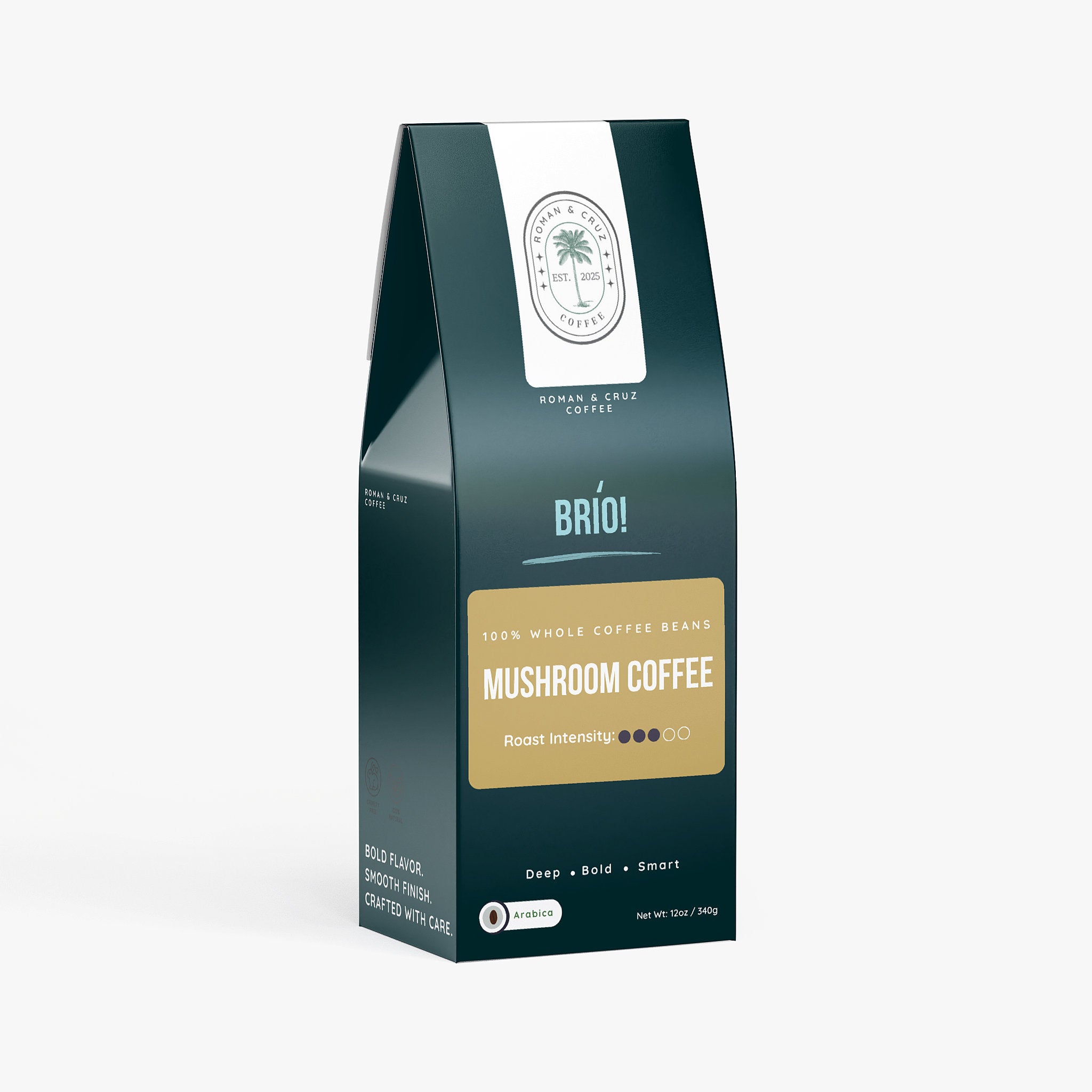 Brio! Mushroom Coffee (Medium Roast)