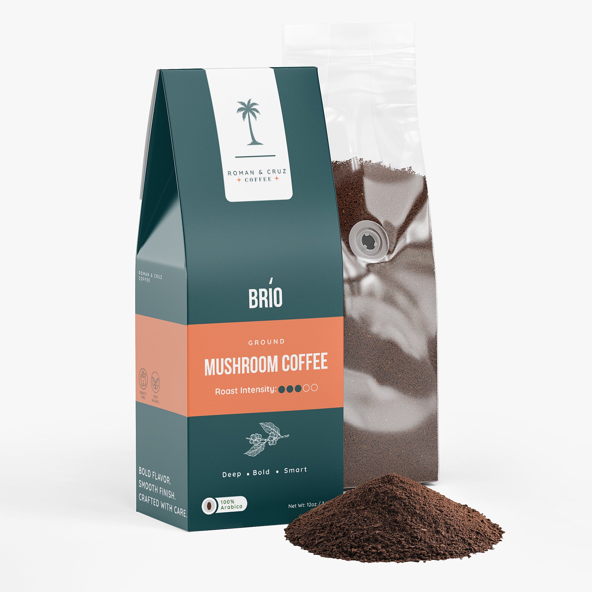 Brio! Mushroom Coffee (Medium Roast)