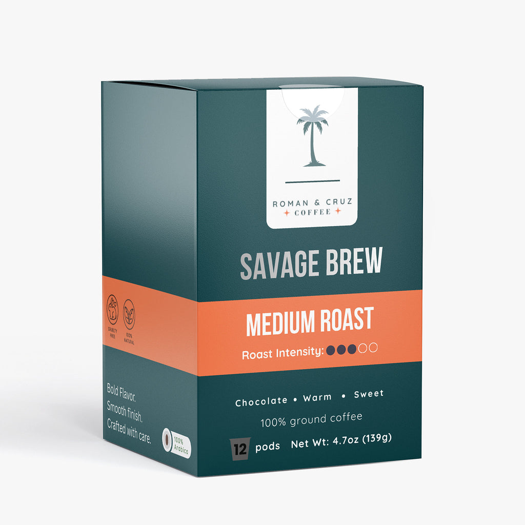 Savage Brew Coffee Pods (Medium Roast)