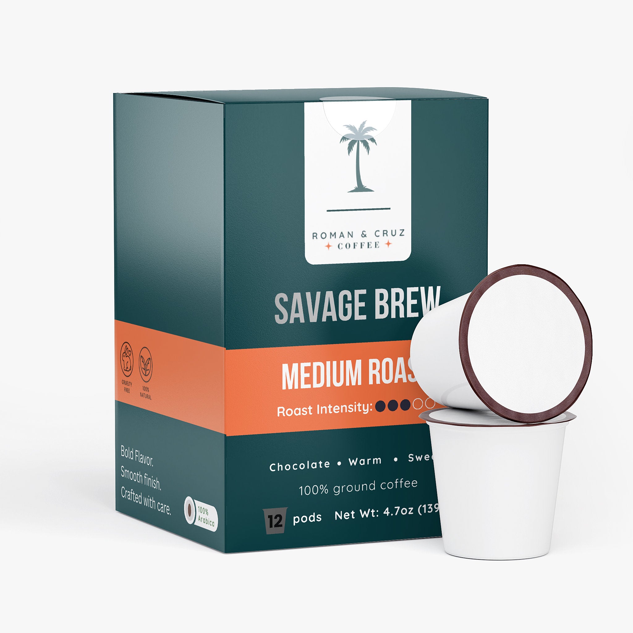 Savage Brew Coffee Pods (Medium Roast)
