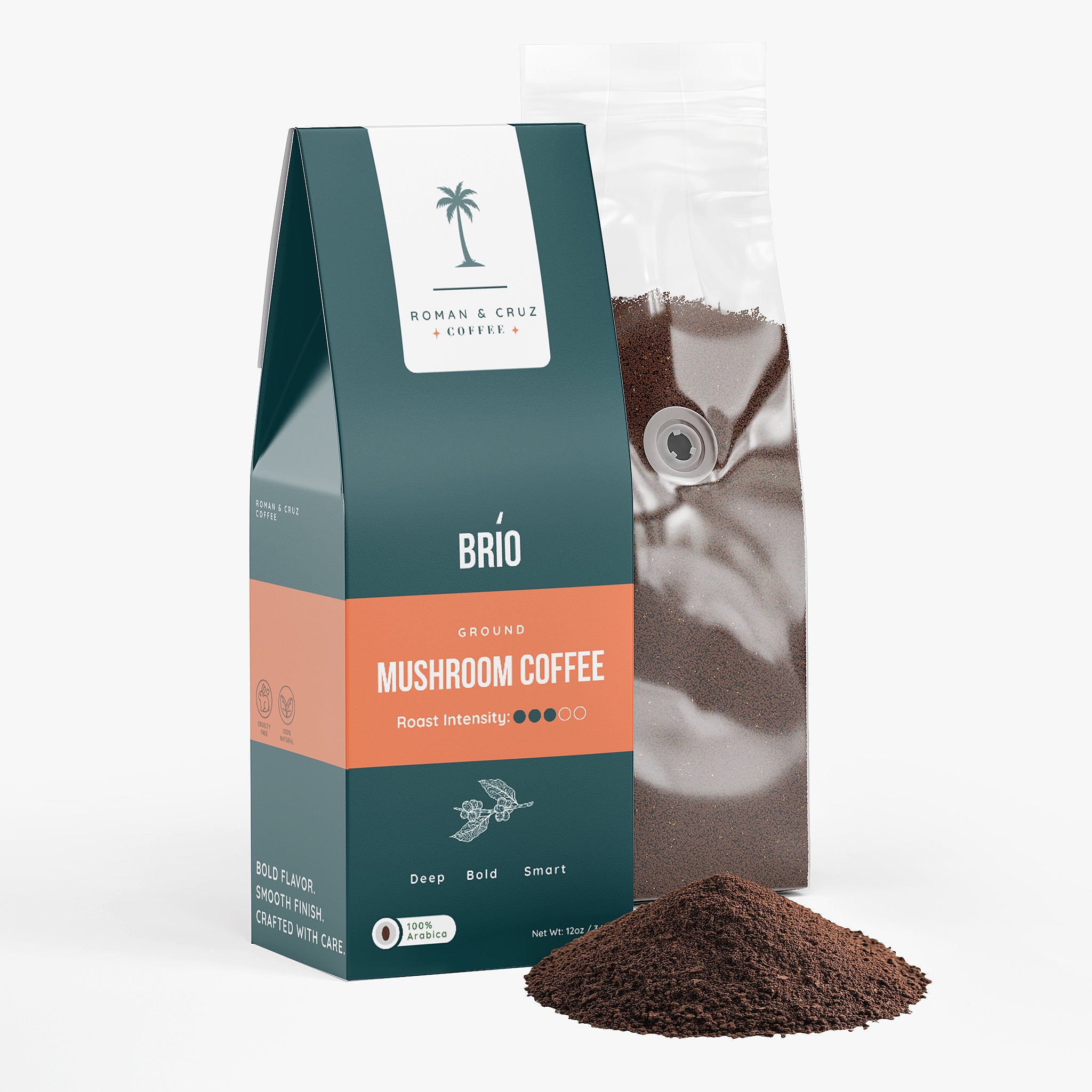 Brio! Mushroom Coffee (Medium Roast)