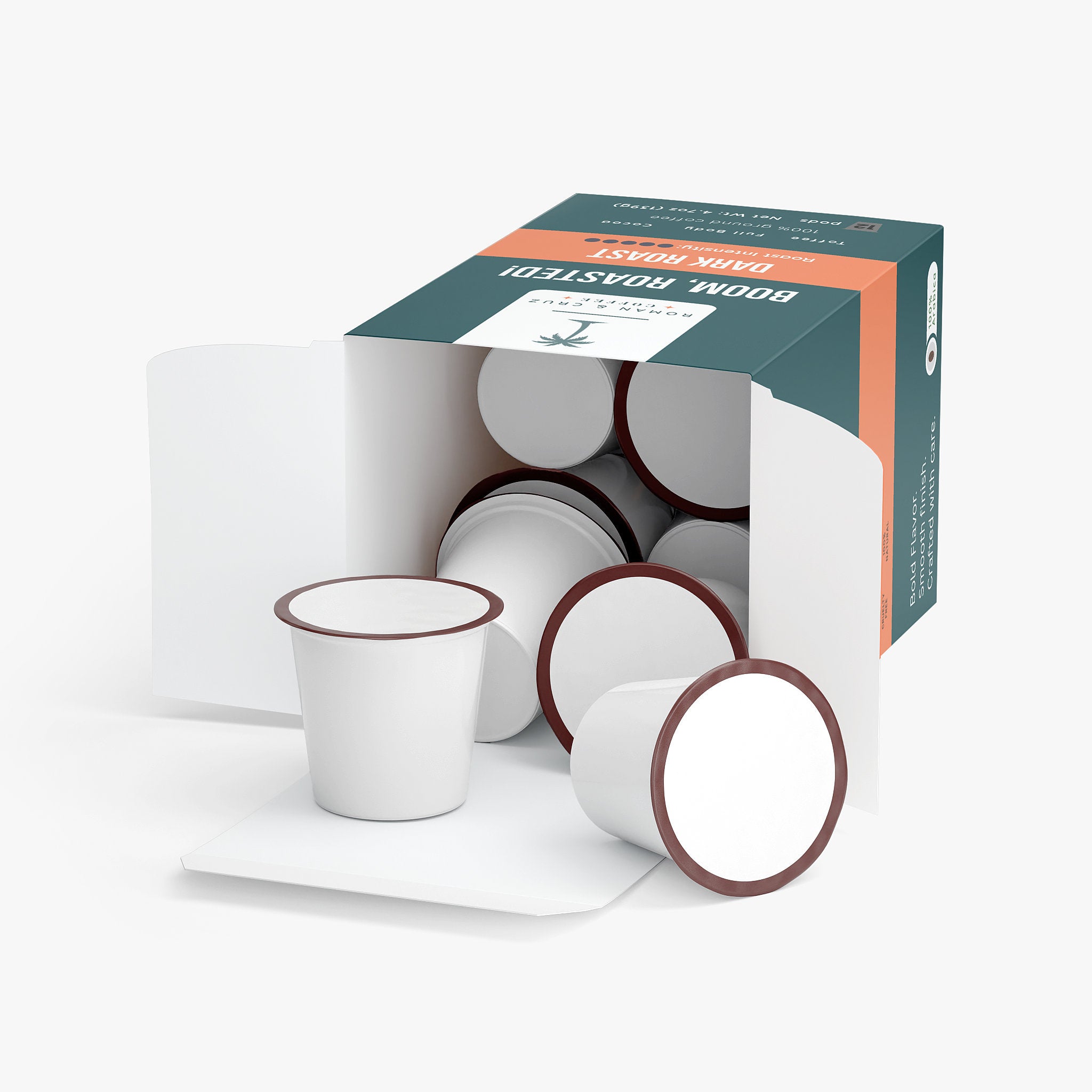 Boom, Roasted! Coffee Pods (Dark Roast)
